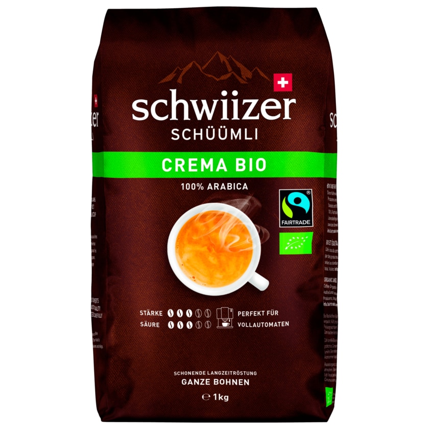 Schwiizer Schüümli Crema Bio 1kg